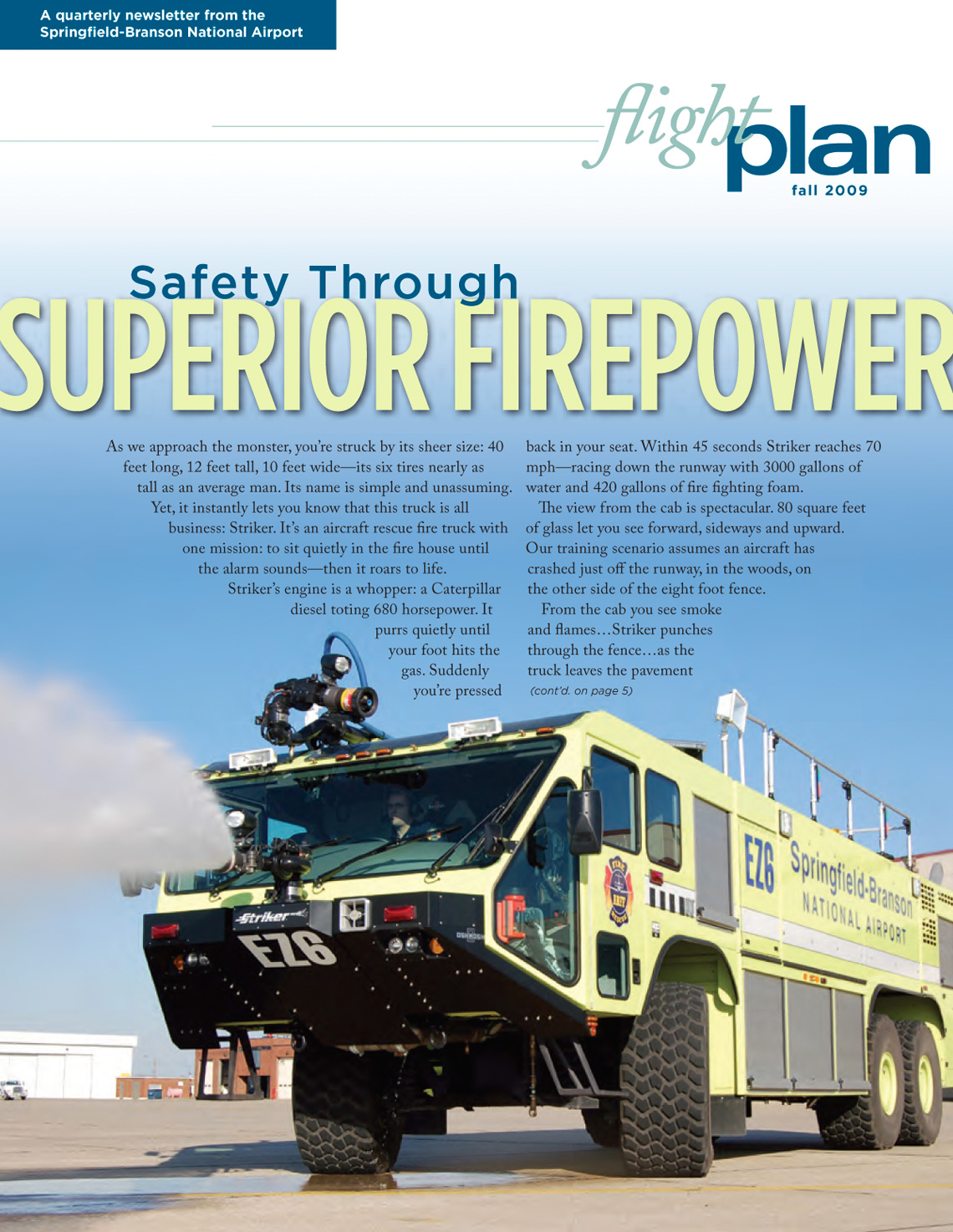 Springfield-Branson National Airport newsletter