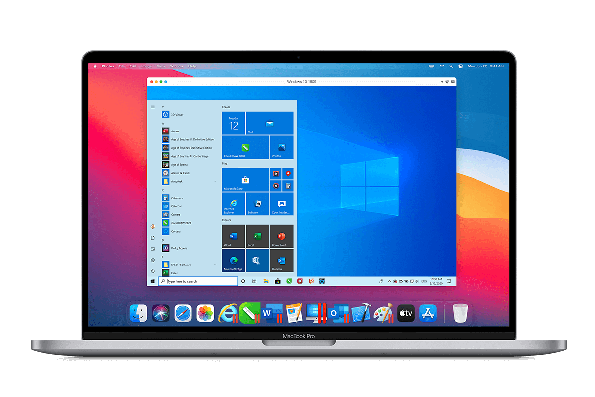 Parallels website